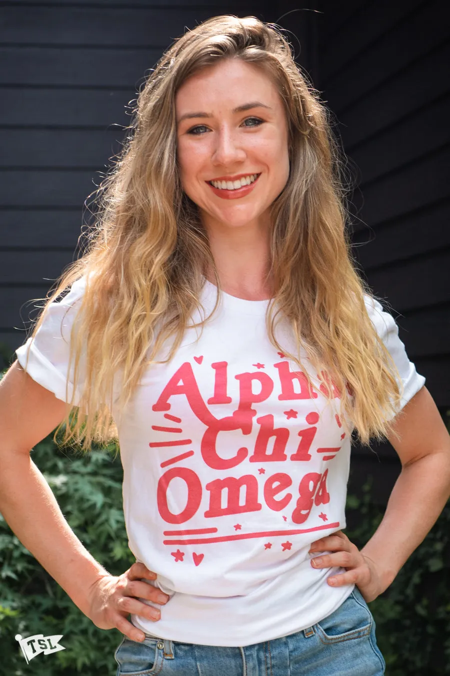 Alpha Chi Omega Lovely Tee