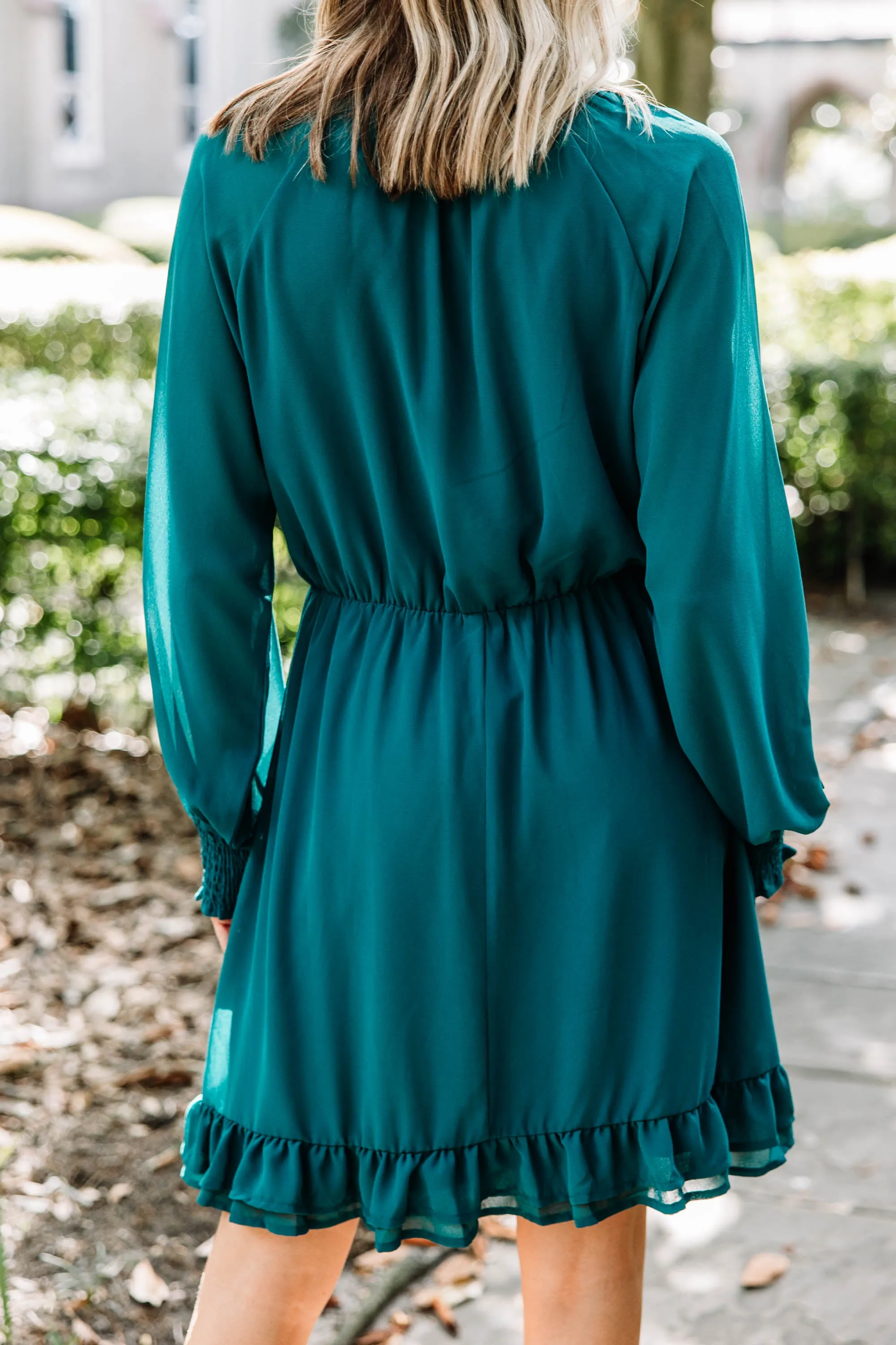 Always Evolving Teal Blue Dress