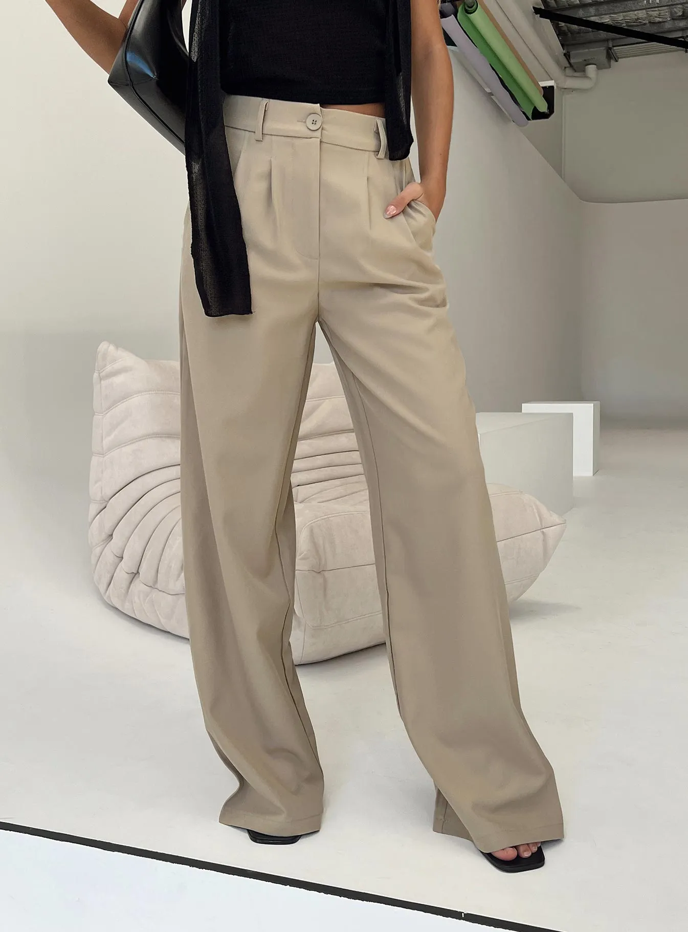 Archer Pants Taupe