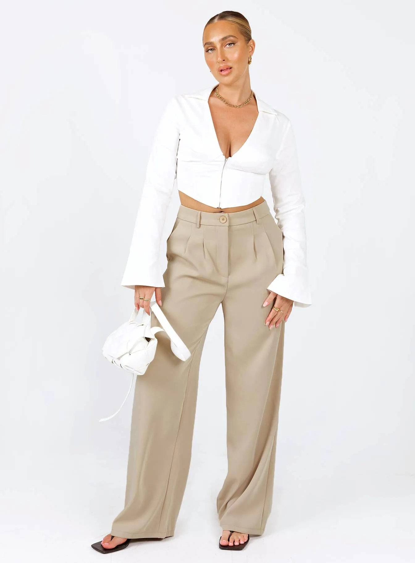 Archer Pants Taupe