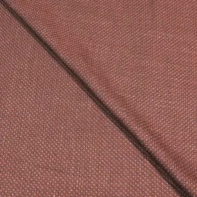 Birdseye Brown Ermenegildo Zegna Suiting Fabric