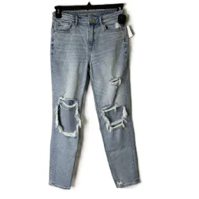 Blue Denim Jeans Skinny By American Eagle, Size: 2