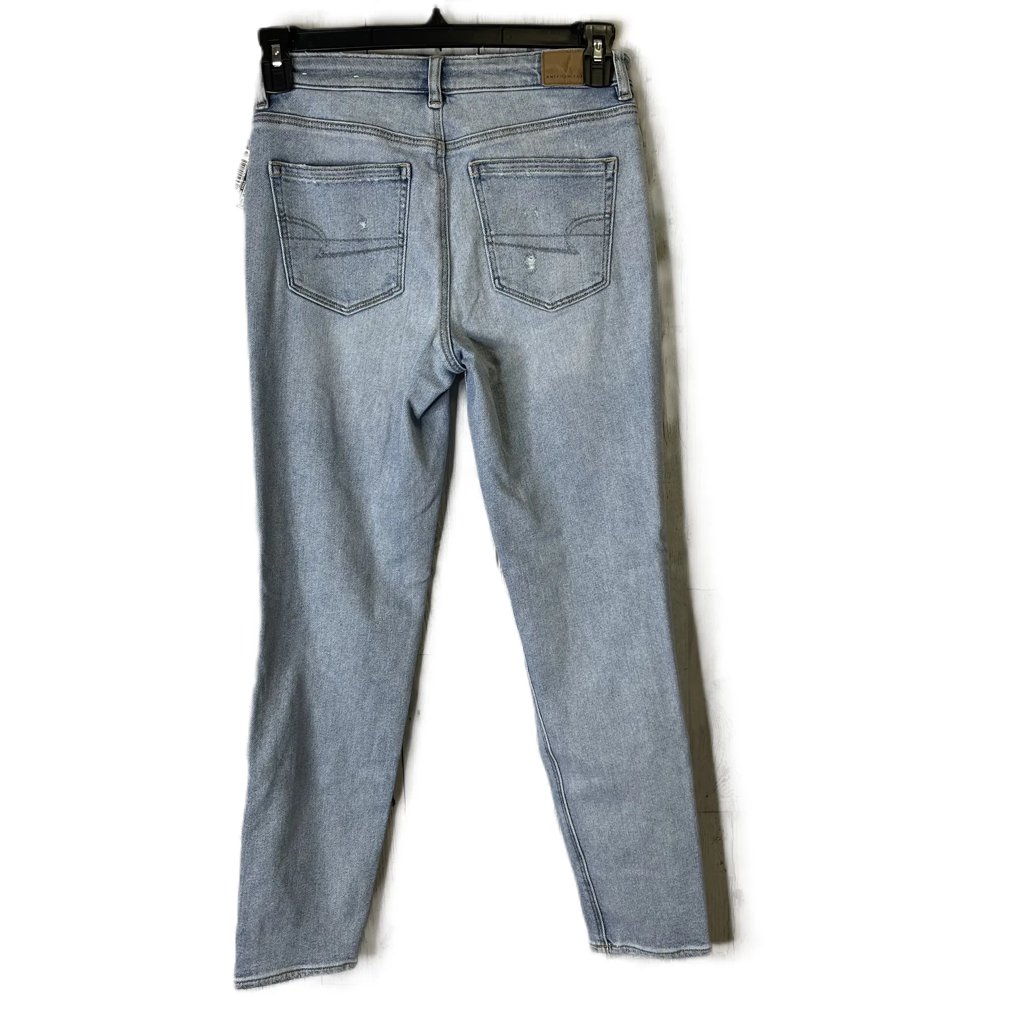 Blue Denim Jeans Skinny By American Eagle, Size: 2