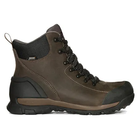 BOGS FOUNDATION LEATHER MID CT BROWN - MENS