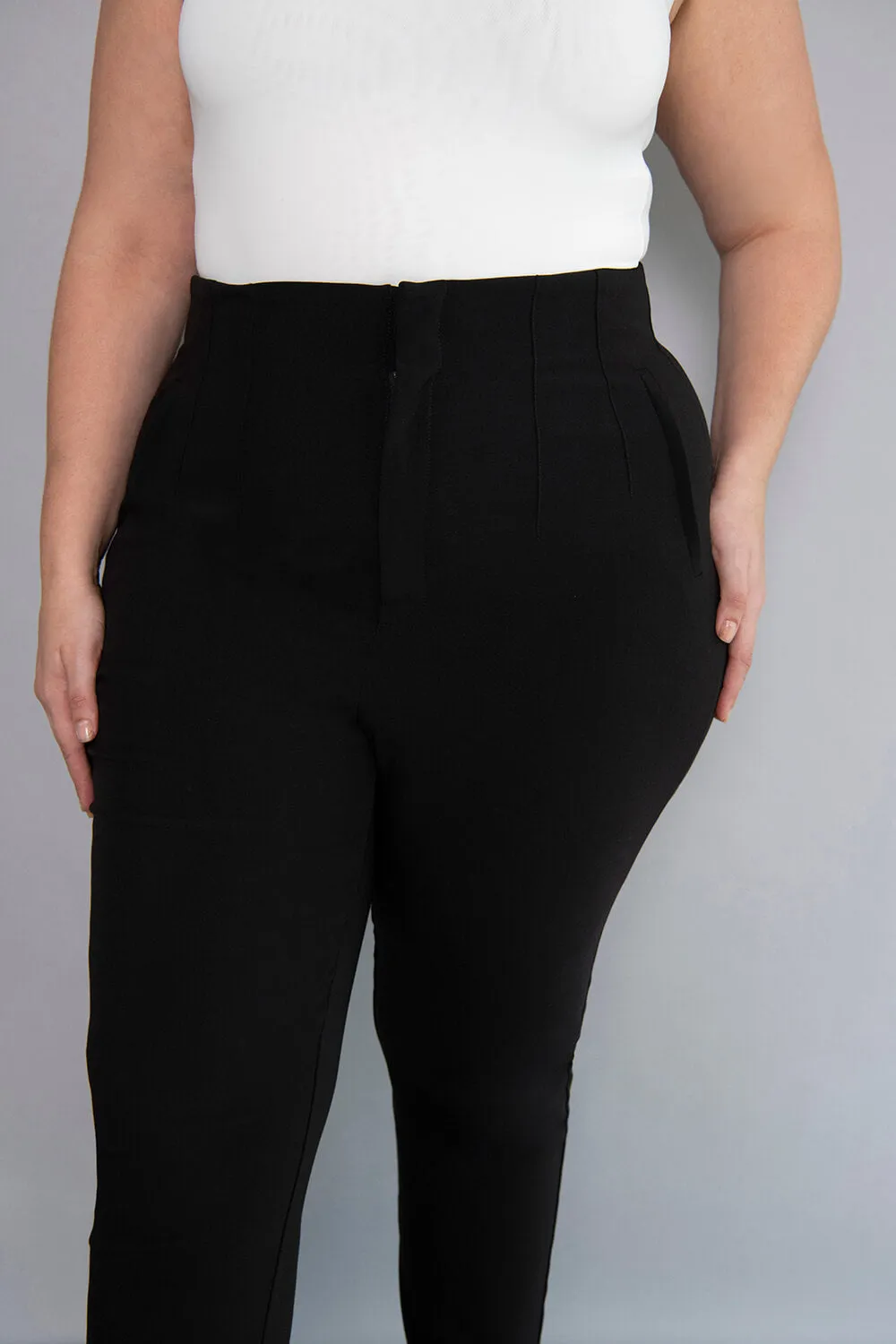 Cigarette Trouser - Black