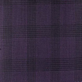 Deep Purple Self Plaid Design