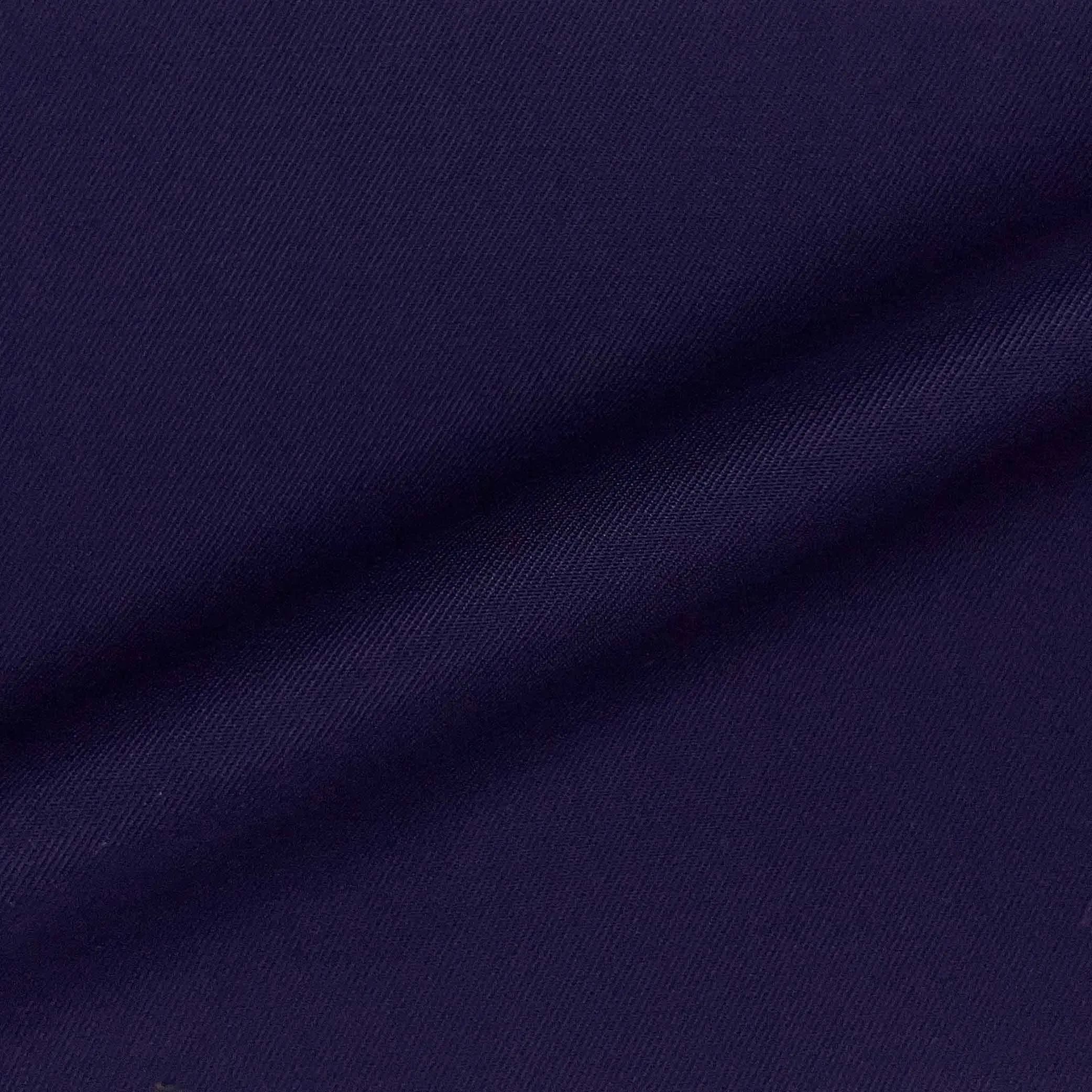 Eggplant Purple Plain Weave