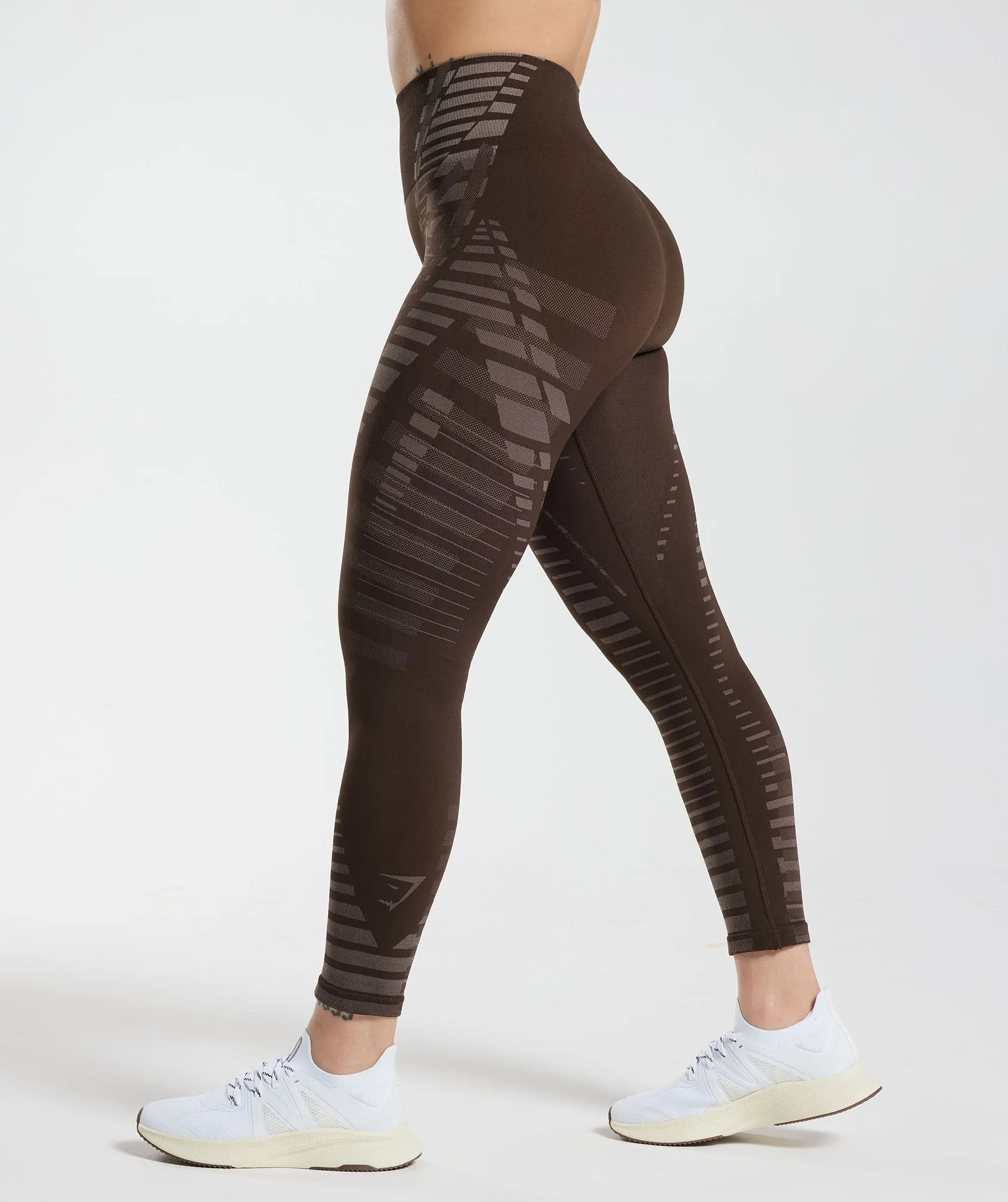 Gymshark Apex Limit Leggings - Archive Brown/Truffle Brown