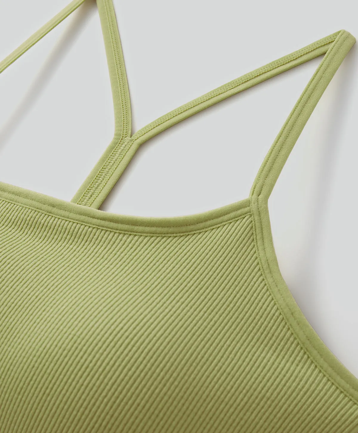 Joyful Pop Seamless Knit Racerback Bra Top