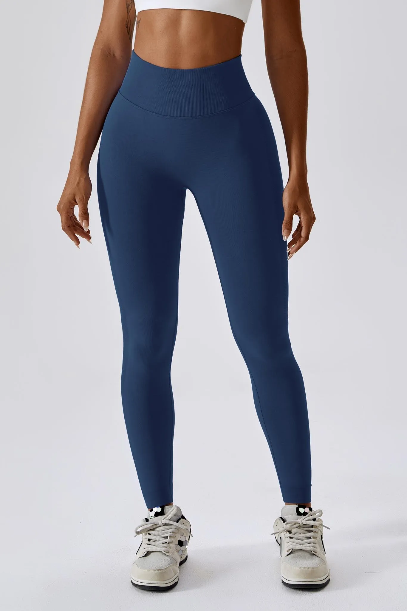 Leila Seamless Leggings - Navy (FINAL SALE)