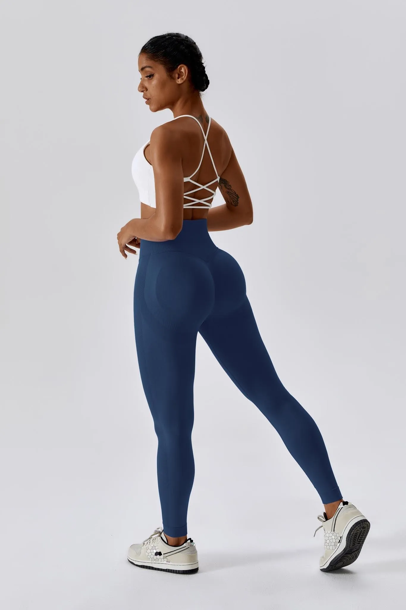 Leila Seamless Leggings - Navy (FINAL SALE)