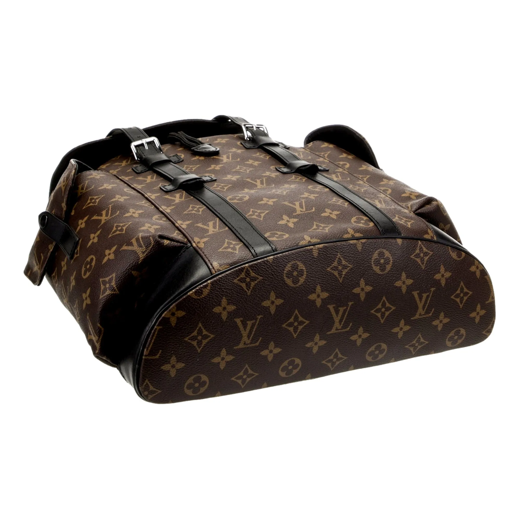 Louis Vuitton Christopher MM Monogram Macassar Canvas Backpack