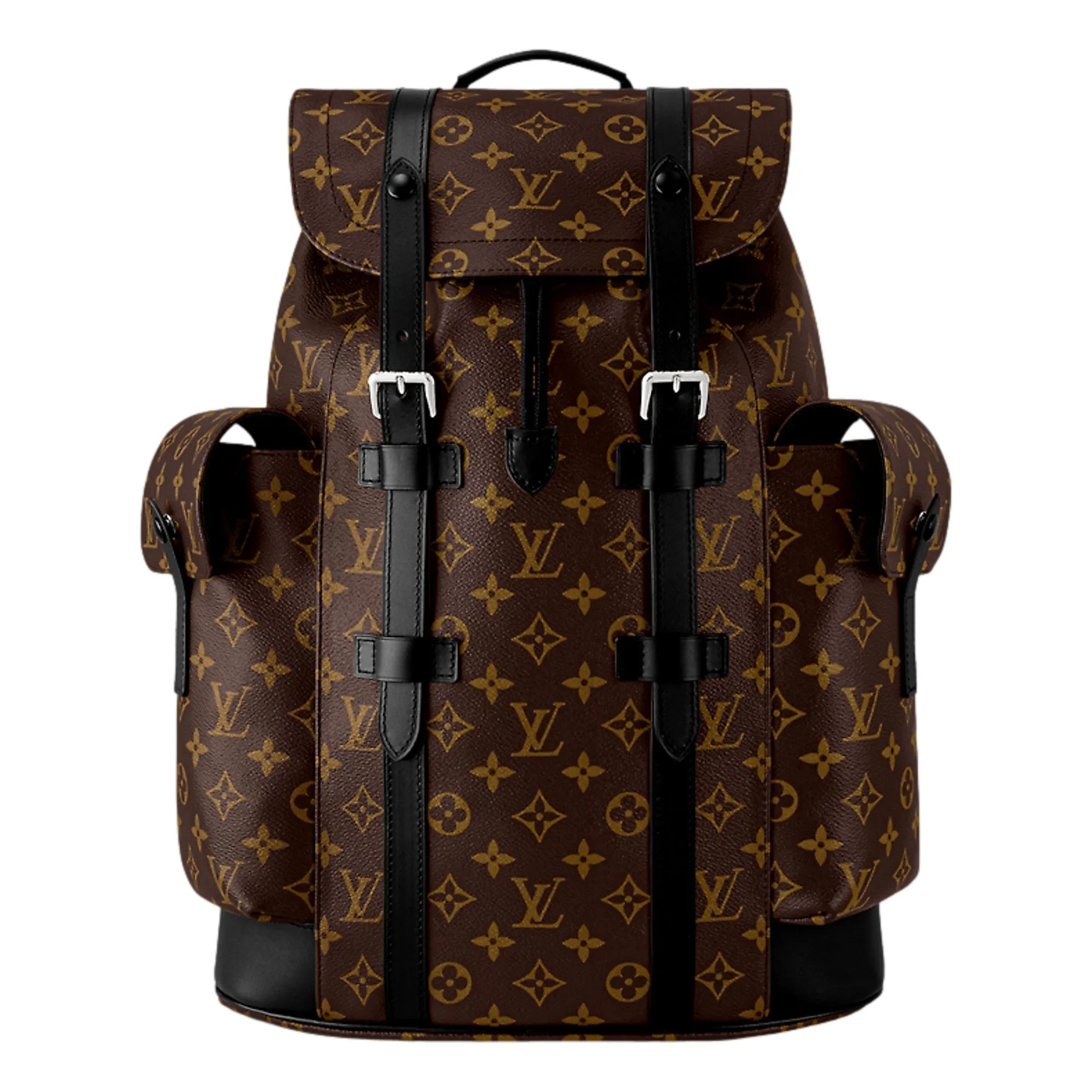 Louis Vuitton Christopher MM Monogram Macassar Canvas Backpack