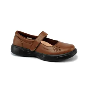 Mt. Emey 9205 Brown - Women's Extreme-Light Mary Jane Strap