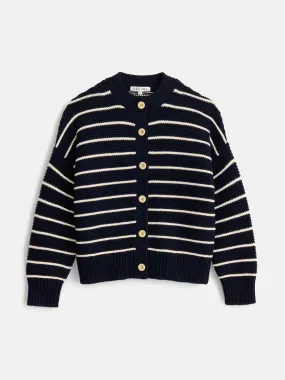 Nico Striped Cardigan in Cotton