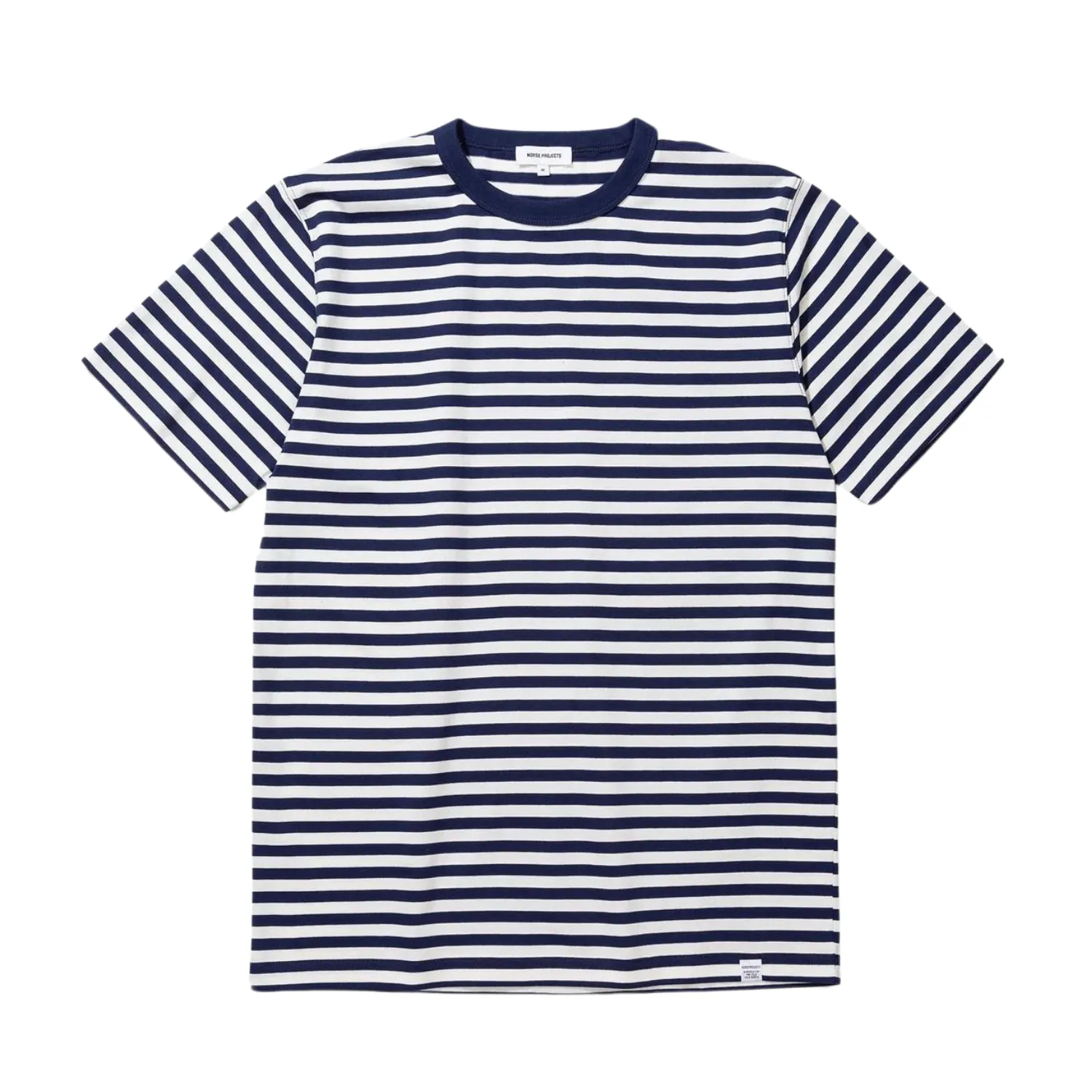 Niels Classic Stripe SS - Dark Navy