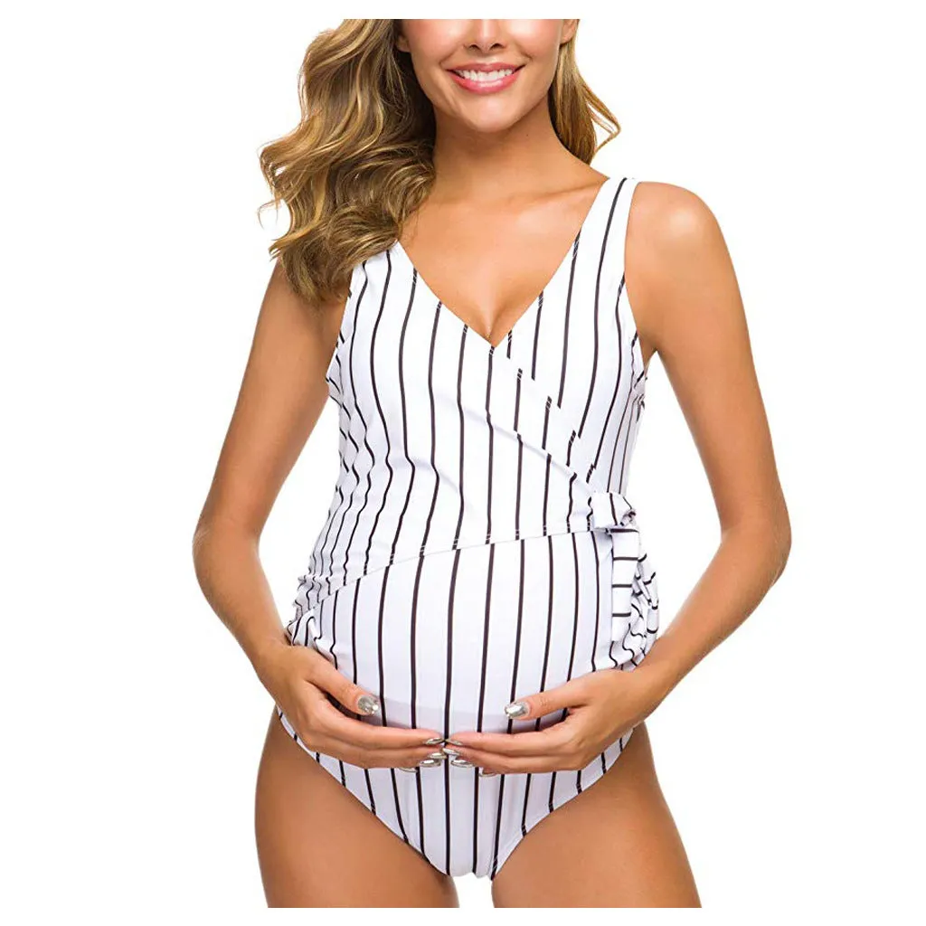 One-Piece bathing suit European And American Pregnant Women