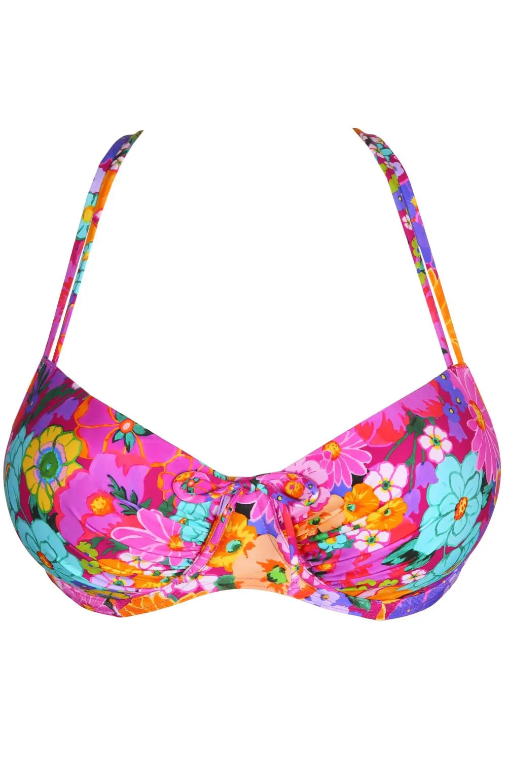 Prima Donna Najac Padded Balcony Bikini Top 4011016 Floral Expressions