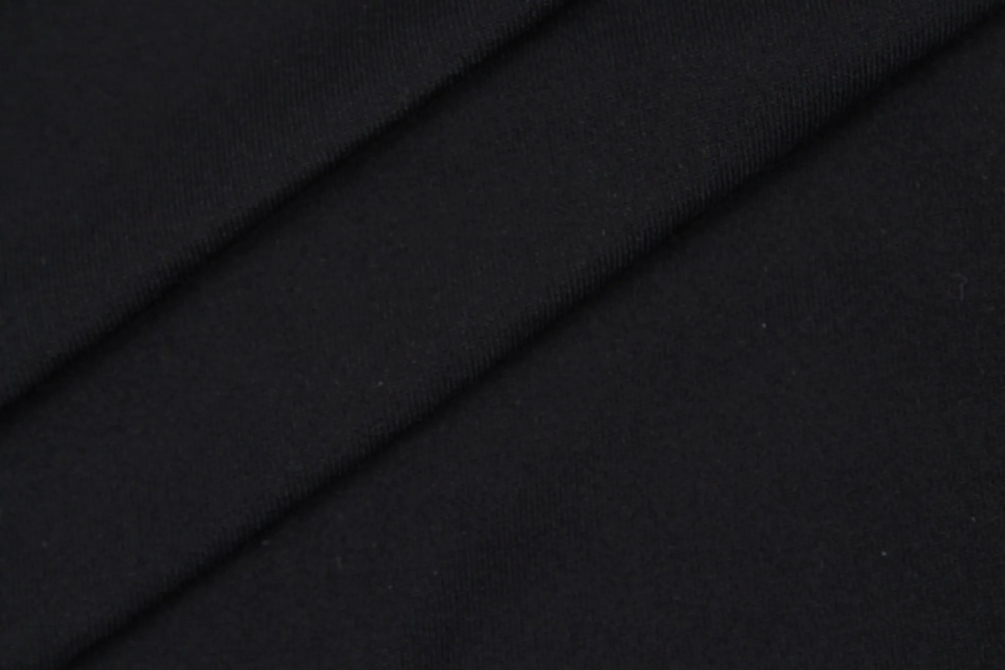 Recycled Polyester Jersey Lining for Swimwear - Stretch - Black