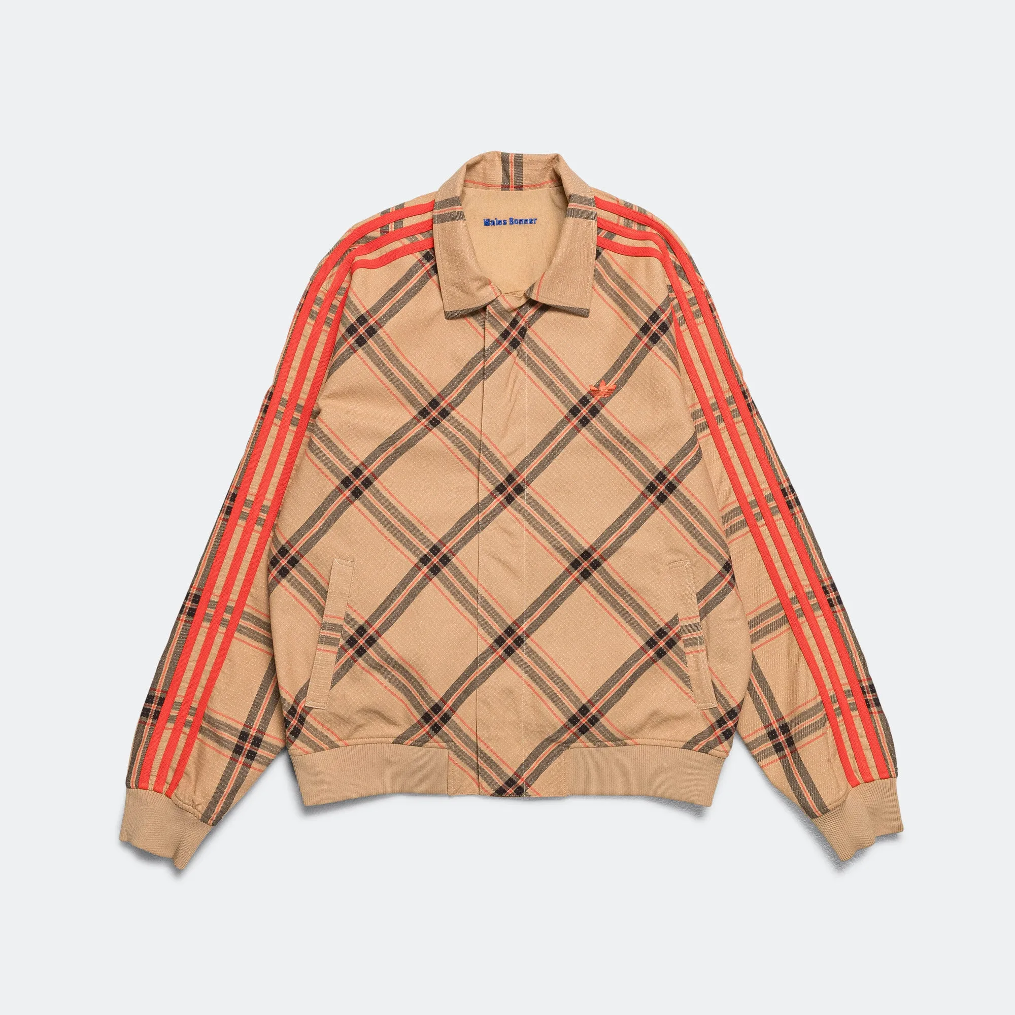 Reversible Harrington Jacket x Wales Bonner - Check Jacquard WB