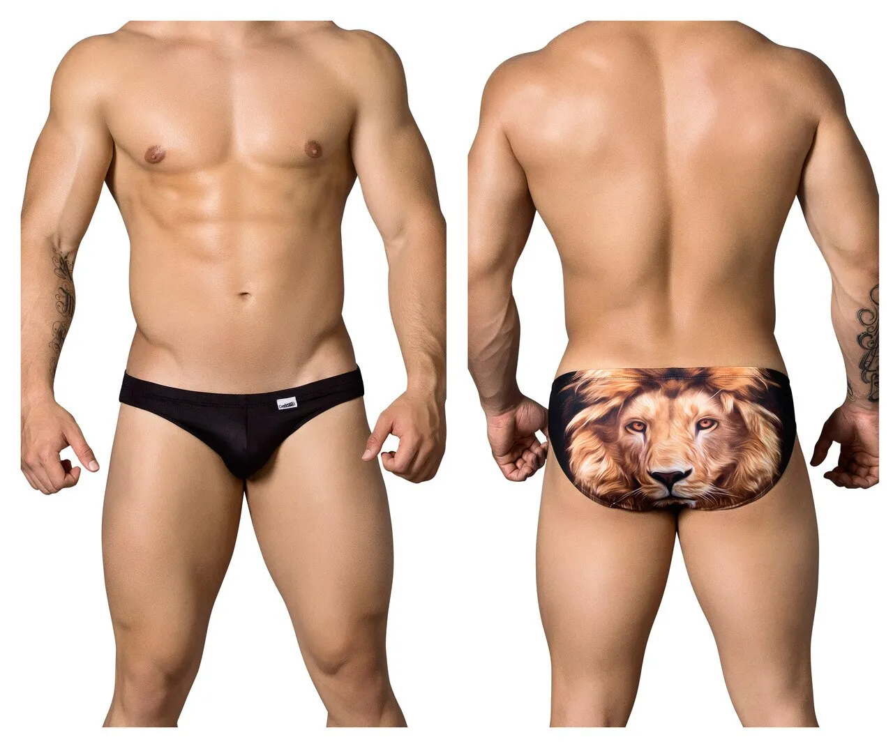 SALE - Mens Lion Face Bikini Brief