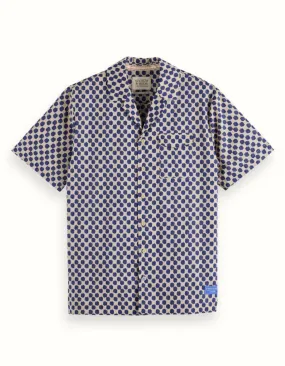 SCOTCH & SODA Polka Dot Printed Short Sleeve Shirt