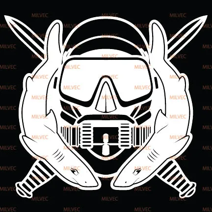 Special Operations Diver Vinyl Decal