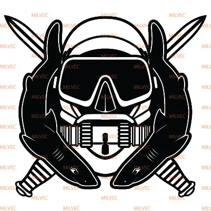 Special Operations Diver Vinyl Decal