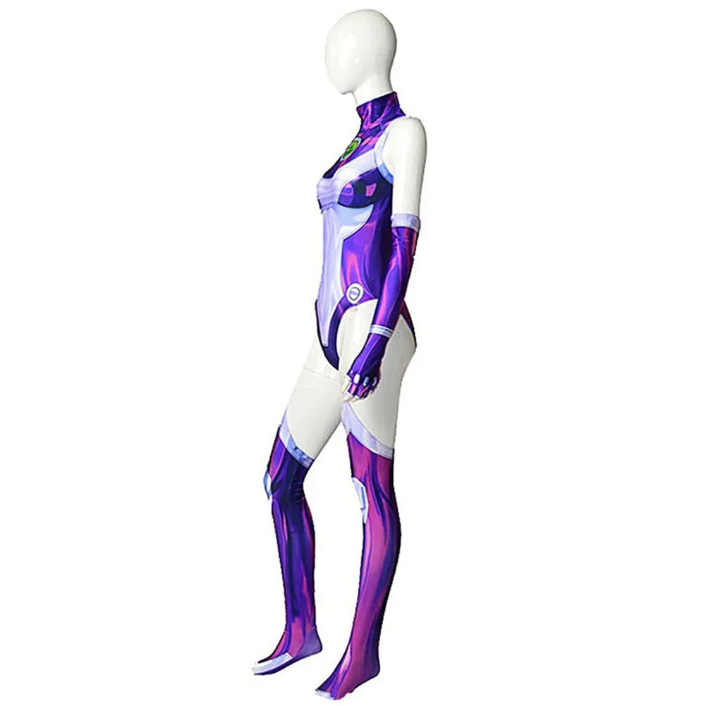 Starfire Cosplay Costume Outfits Halloween Carnival Party Suit