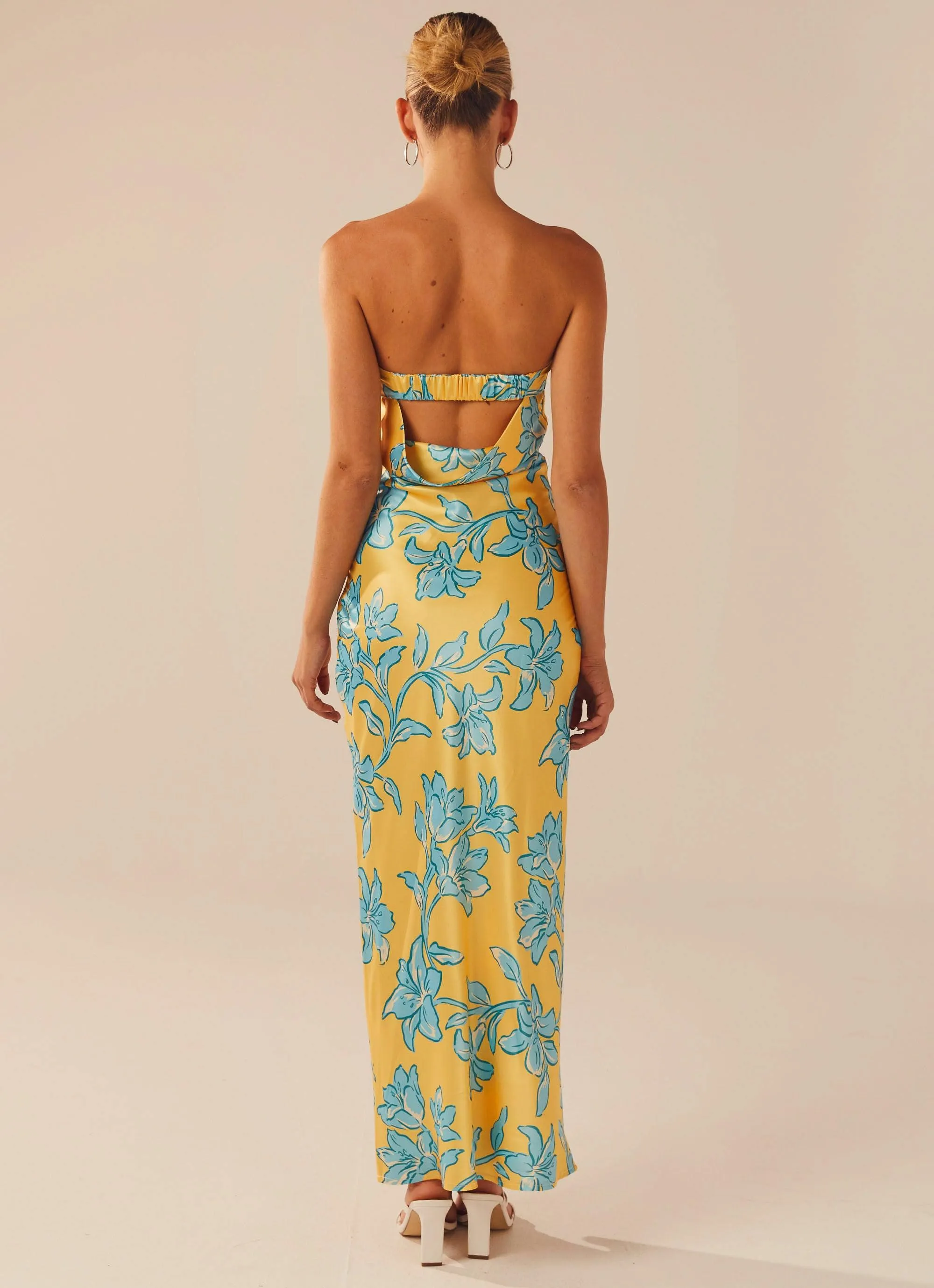 Summer Lover Maxi Dress - Golden Bloom