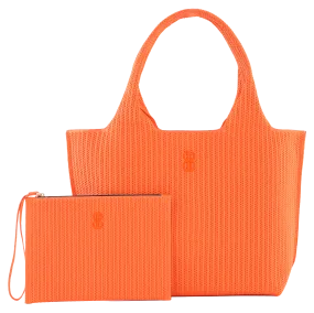 Sutton City Tote - Orange Stripe - Large