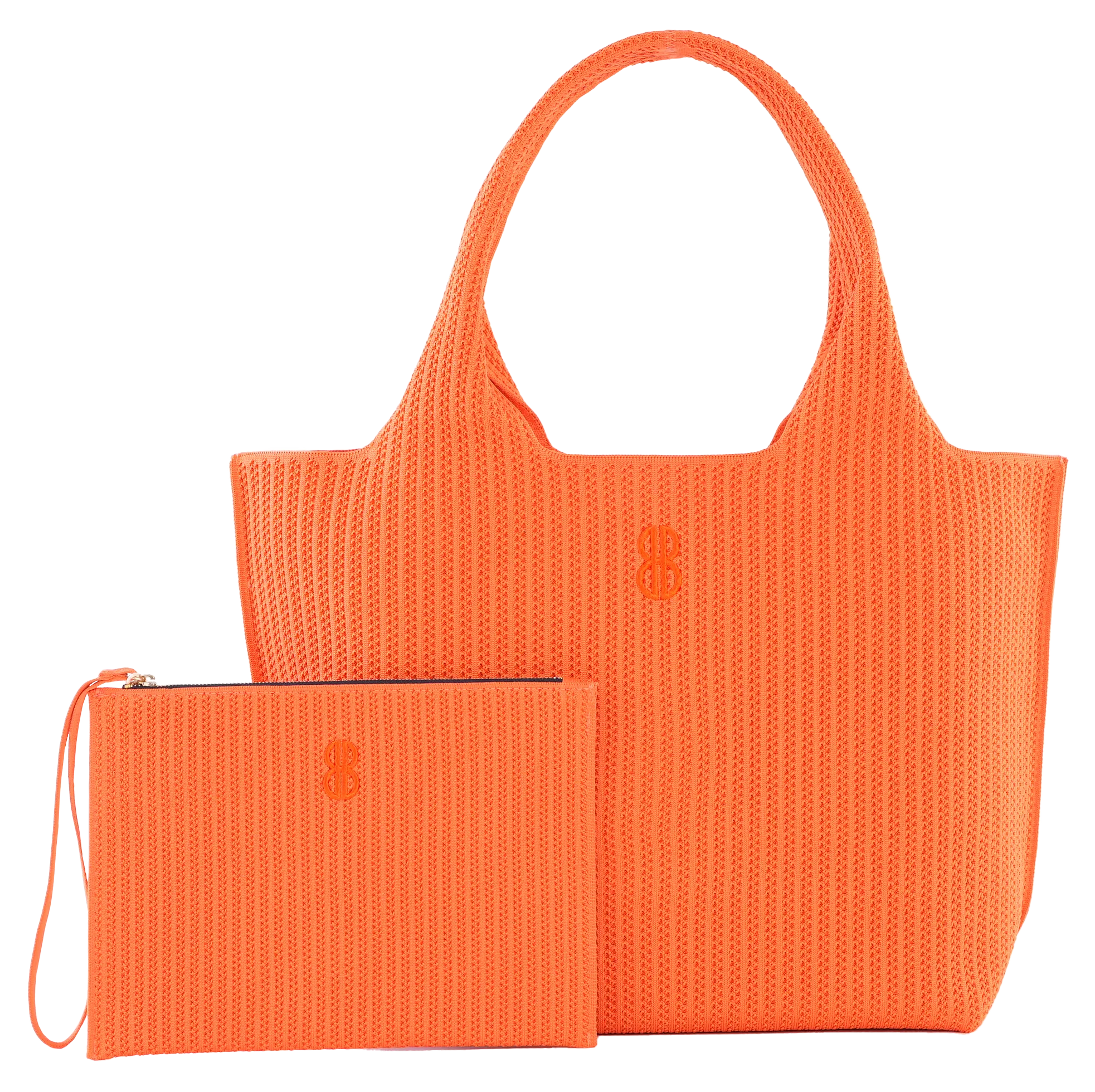 Sutton City Tote - Orange Stripe - Large