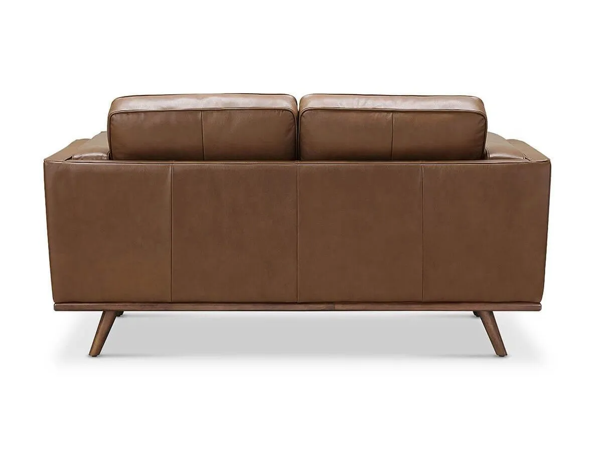 Taverly Leather Loveseat