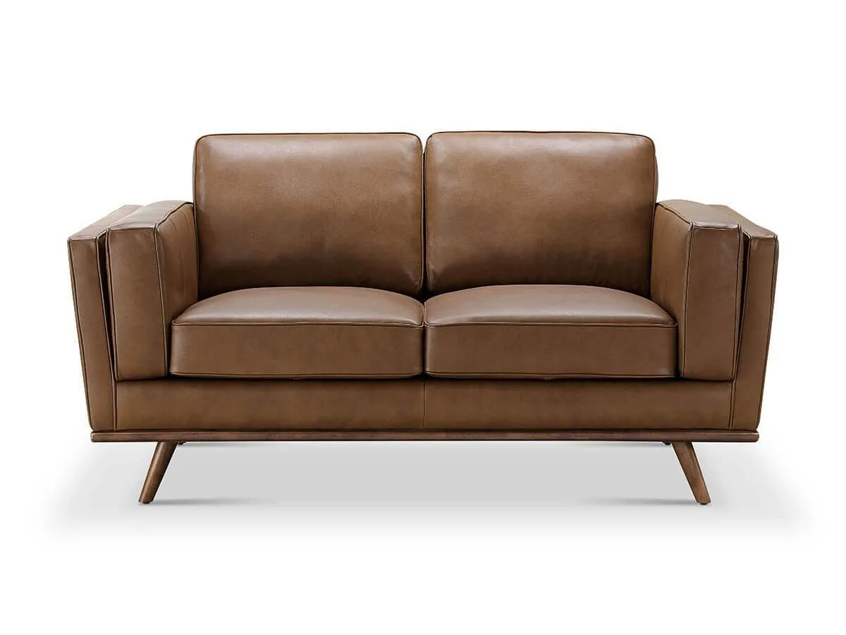 Taverly Leather Loveseat