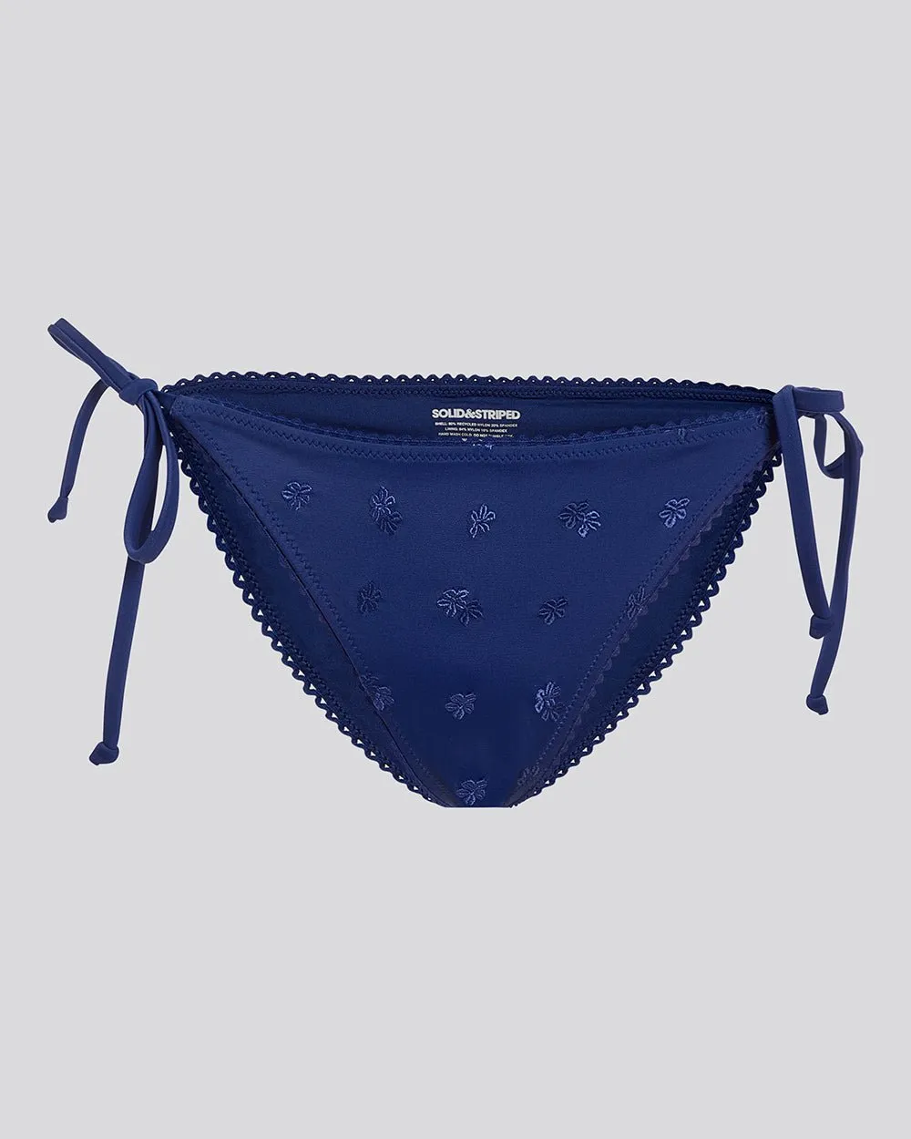 The Iris Embroidered Bikini Bottom