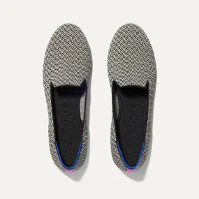 The Loafer - Slate Herringbone