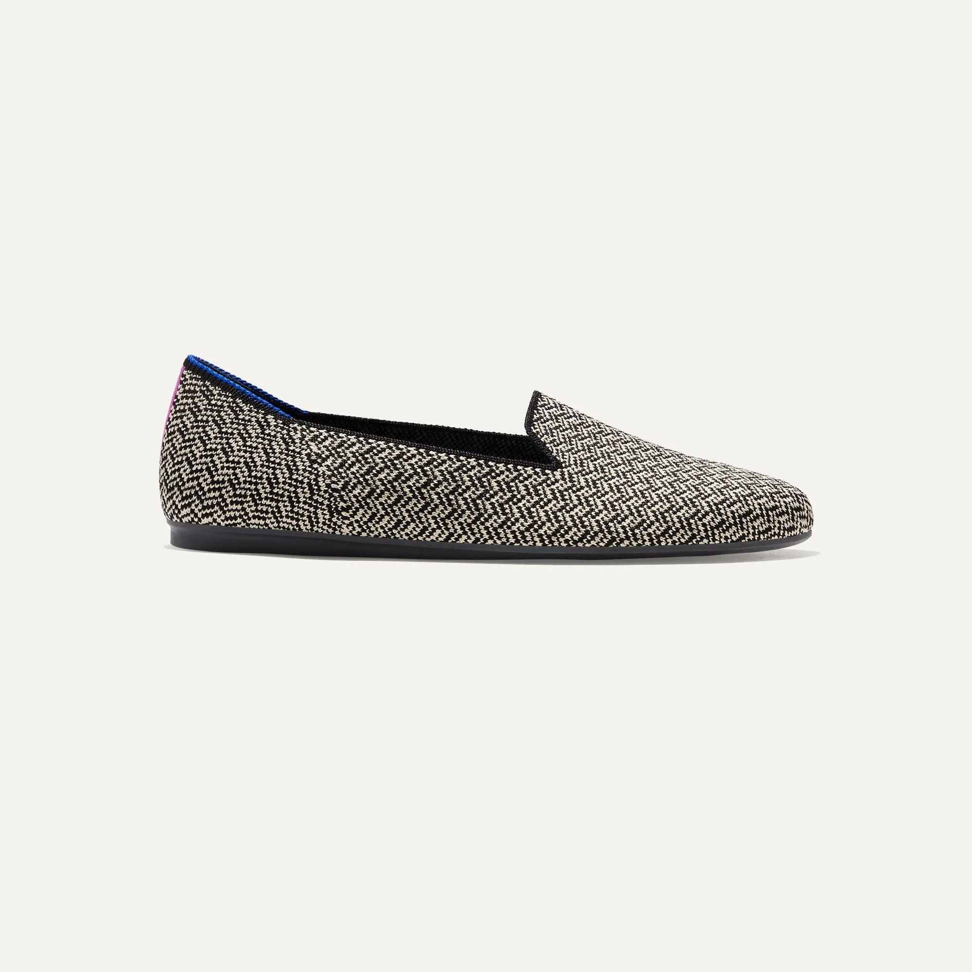 The Loafer - Slate Herringbone