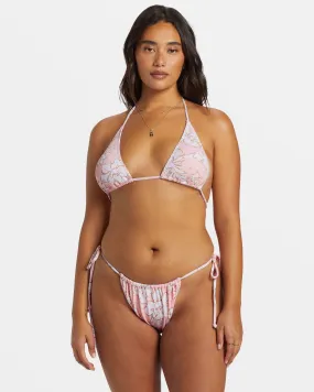 The Tropics Call Remi Triangle Bikini Top - Feelin Peachy