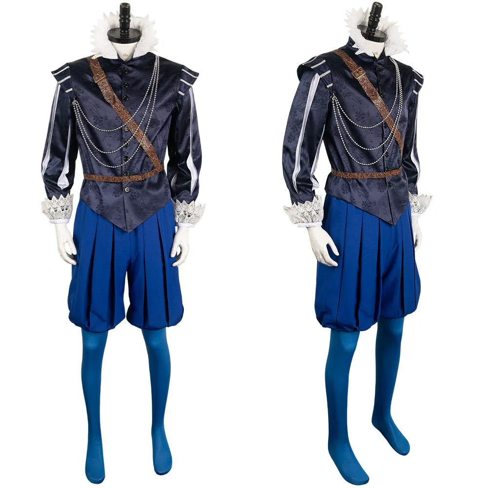 VeeGet TV Mary & George (2024) George Purple Set Outfits Cosplay Costume Halloween Carnival Suit