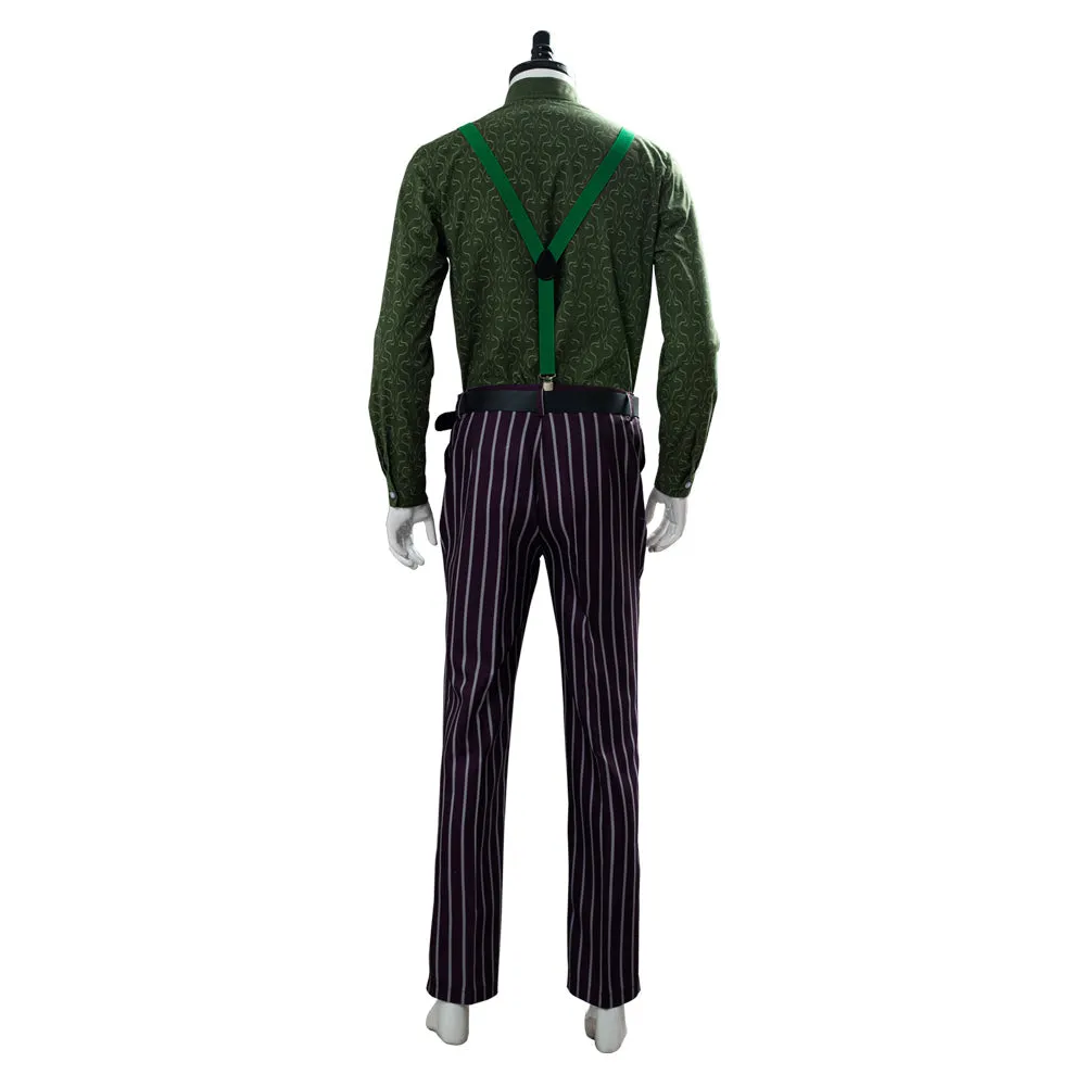 VeeGet VeeGet Mortal Kombat 11 The Joker Coat Pants Costume for Halloween Carnival Suit Cosplay Costume SMan