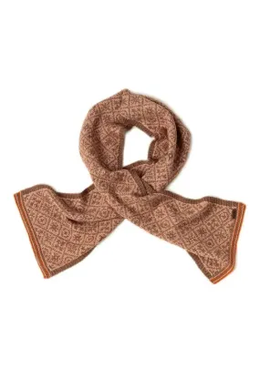 Zayna Women's Scarf Bison, Merino & Silk Wool